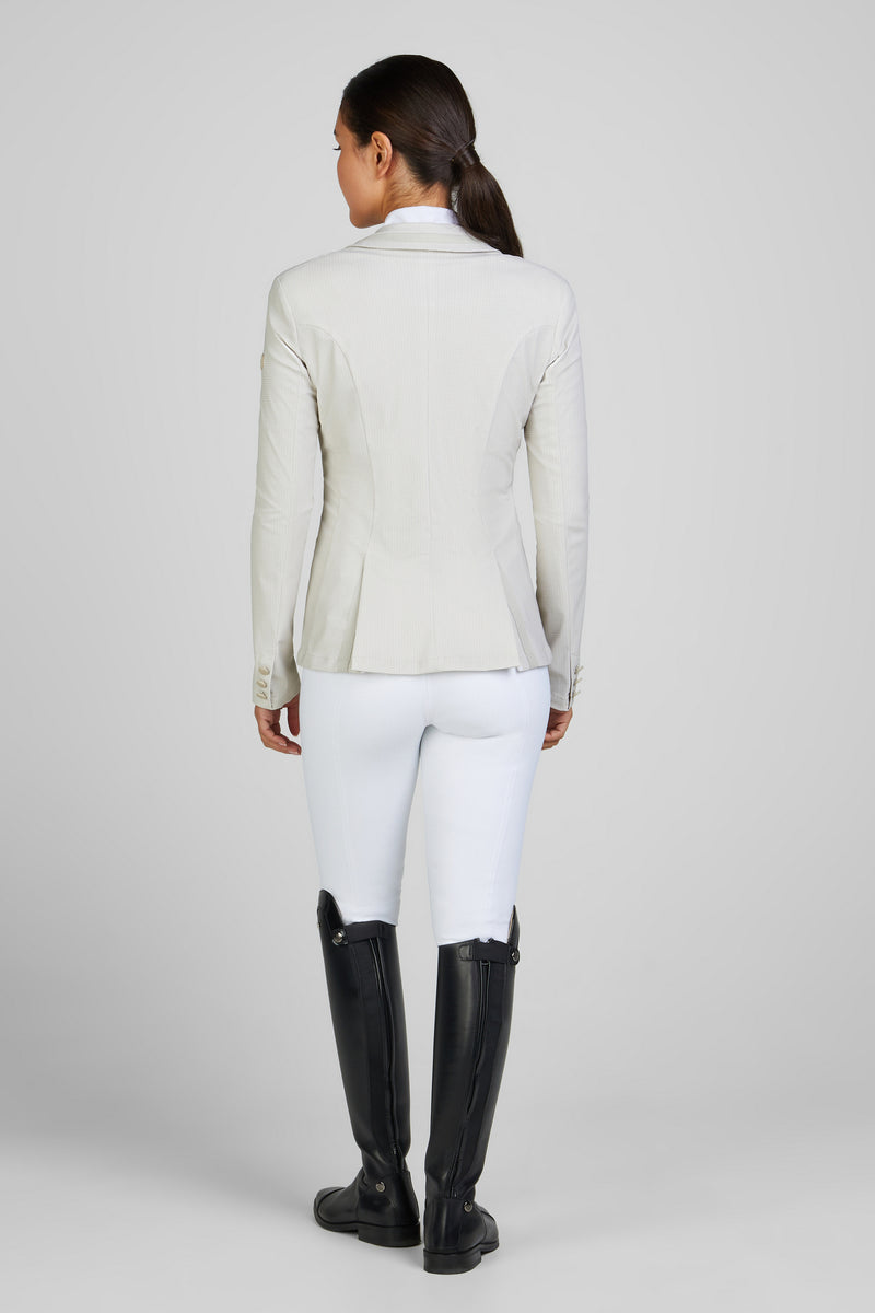 Pikeur Turnierjacke Klea Pepita Athleisure, Elfenbein