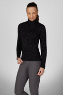 Pikeur Zip Print Shirt 2284 Selection, Zwart