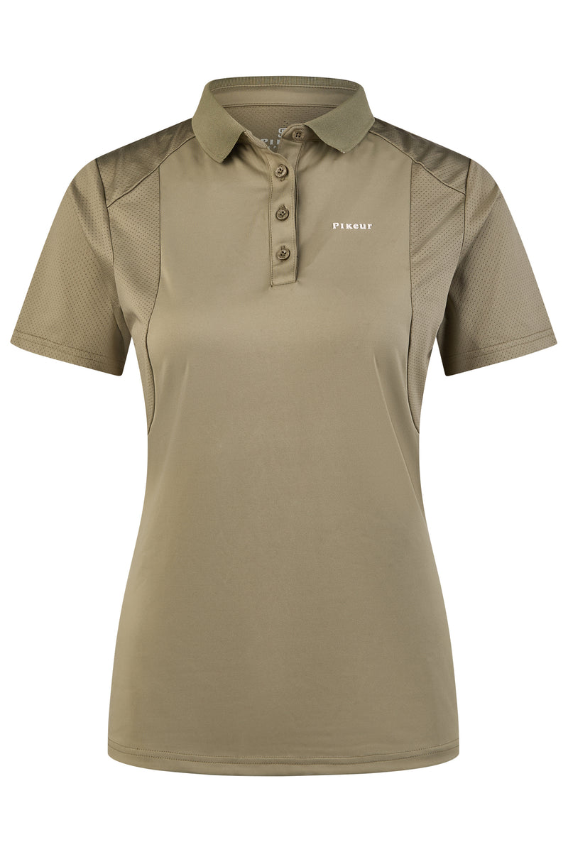 Pikeur Poloshirt, Light Moos