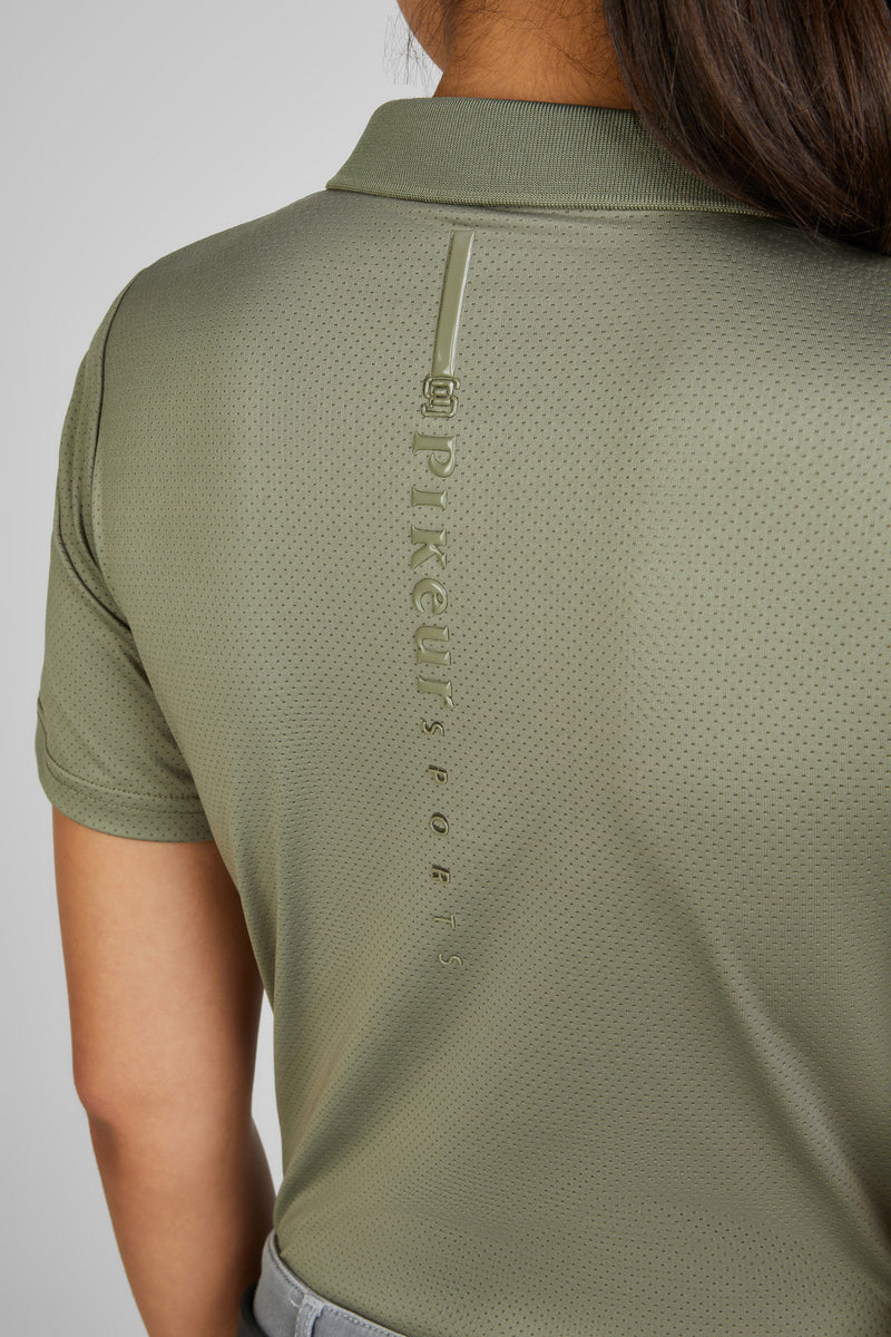 Pikeur Poloshirt, Light Moos