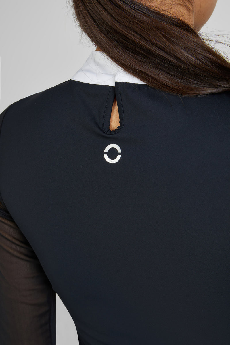 Pikeur Turnierbluse, Schwarz