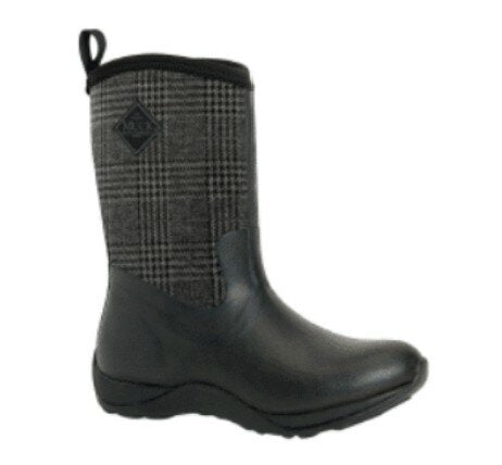 Muckboot Arctic Weekend, Zwart/Plaid