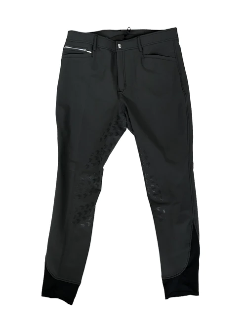 Easy Rider Victor Full Grip rijbroek, Raven Grey