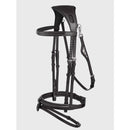 Equiline Anatomic Jumping Headstall, Nero