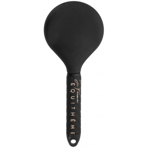 Equithéme Je T'aime Padded Tail and Mane Brush, Black