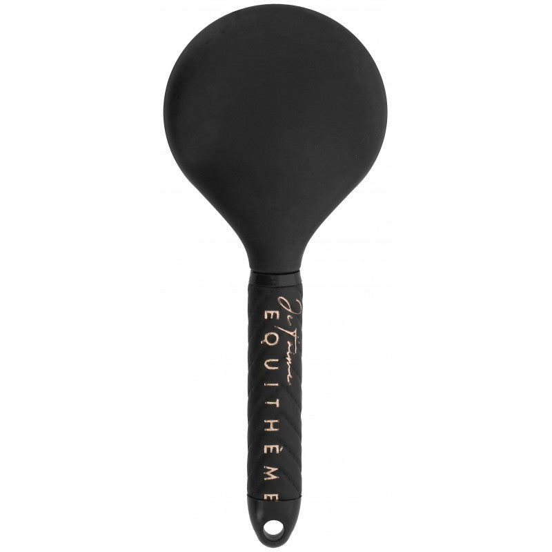 Equithéme Je T'aime Padded Tail and Mane Brush, Black