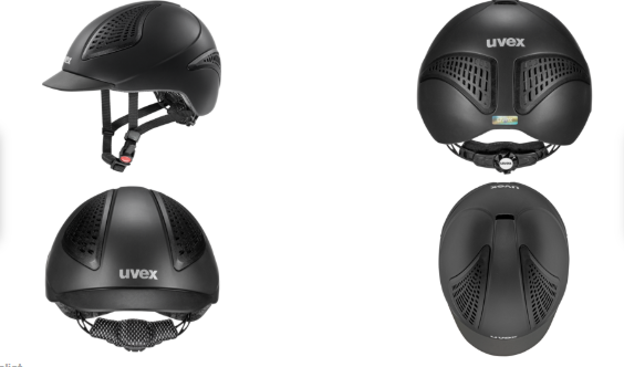 Uvex Cap Exxential III , Zwart