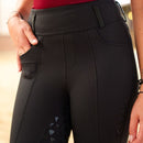 Vincere Rijlegging Compression Performance High Waist met Full Grip, Zwart