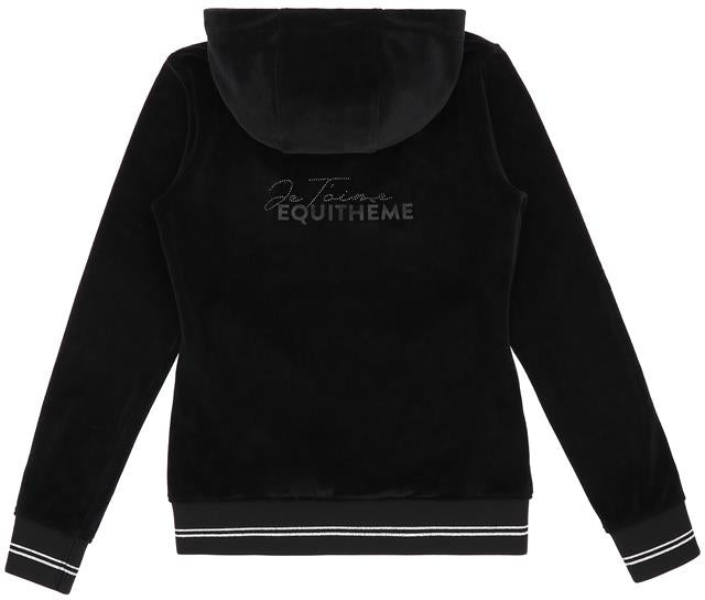 Equithéme Je T'Aime Sweatshirt Coline, Zwart