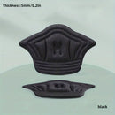 Selbstklebende Ferseneinlage, schwarz, pro Paar