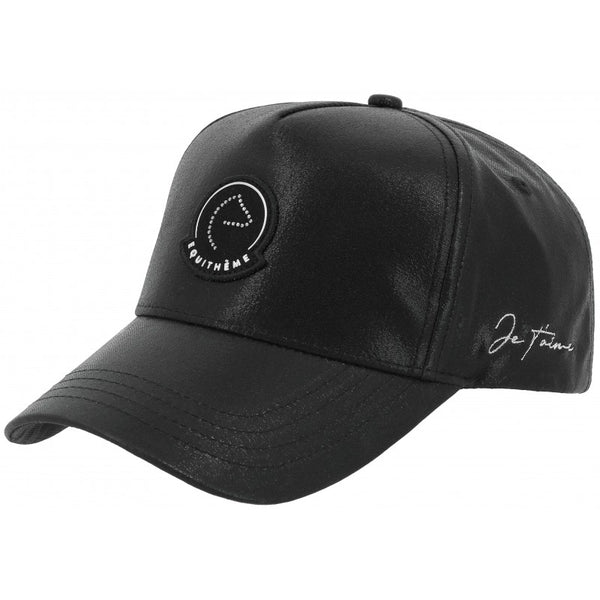 Equitheme Baseball cap Studio, Zwart