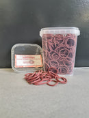 Horsepoint Gummibänder 100 gr verschließbar, Braun