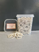 Horsepoint Elastiekjes 100 gr Afsluitbaar, Wit ruitershop Pas de Deux