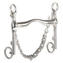 Harry's Horse Dressage Bar 18mm Tongue Bow, Stainless Steel