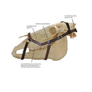 Rambo Micklem Competition Bridle, Zwart