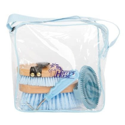 Harry's Horse Mini Grooming Kit, Lichtblauw