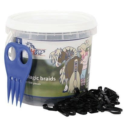 Harry's Horse Magic Braids  Pot, Zwart