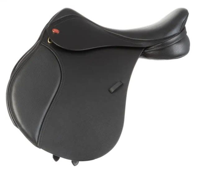 Kent&Masters Ponyzadel Veelzijdig Long Leg, Zwart