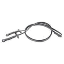 Harry's Horse Zügel Glattleder, Schwarz