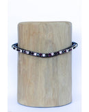 HB Stirnband Magic, Schwarz/Burgund