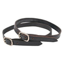 Harry's Horse Leren Sporenriempjes, Zwart