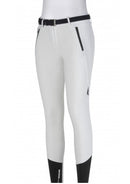 Equiline Rijbroek Cantaf Full Grip, Wit