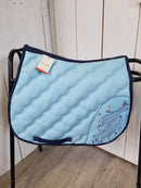 EquiTheme Saddle Pad Beauty, Light Blue