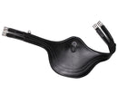 QHP Luxury Girth with Belly Flap, Black