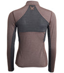 Kingsland Aleece women's training shirt, Brown