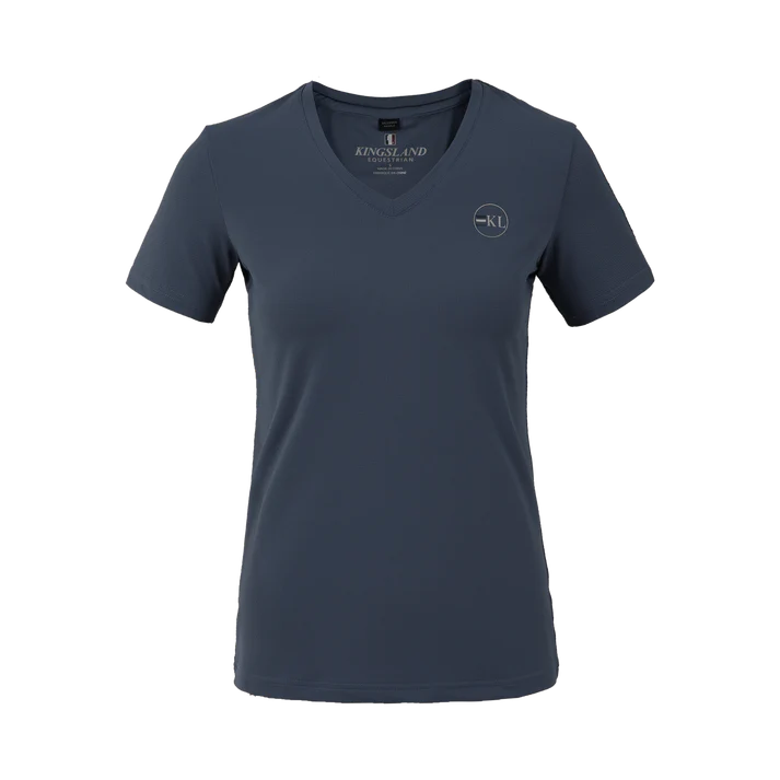 Kingsland Brandi Dames T-Shirt, Blue Bering Sea