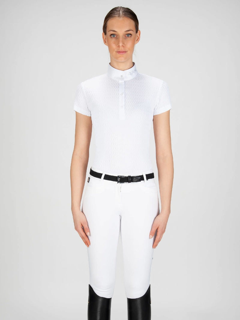 Equiline Wedstrijdshirt Alissa, Wit
