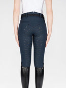 Equiline Rijbroek Arlette Full Grip, Blauw