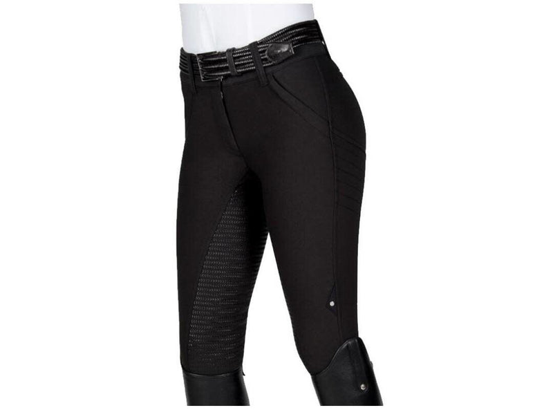 Equiline Rijbroek X shape Full Grip, Zwart