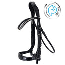 Schockemohle Equitus Gamma Bar &amp; Snaffle, Black lacquer