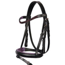 Harry's Horse Kopfstück Diva Lila, Schwarz