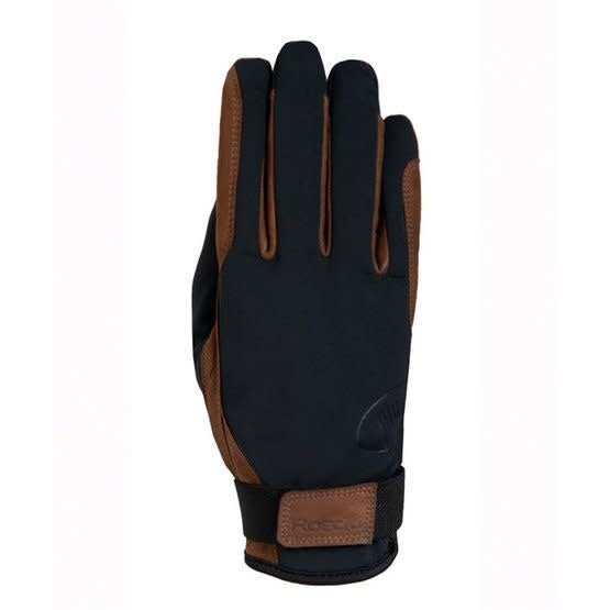 Roeckl Fergus Handschoenen, Zwart/bruin