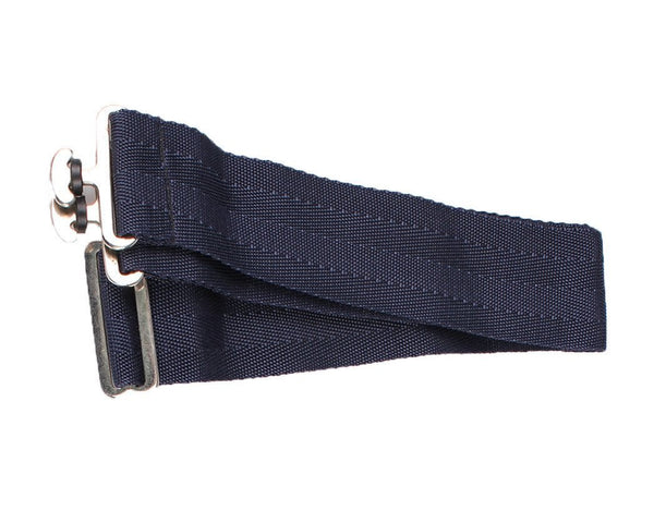 QHP Lose abnehmbare Deckengurte, Marineblau