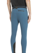 Equiline Men's Riding Breeches Ginocchio, Seaport Blue