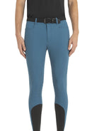 Equiline Men's Riding Breeches Ginocchio, Seaport Blue