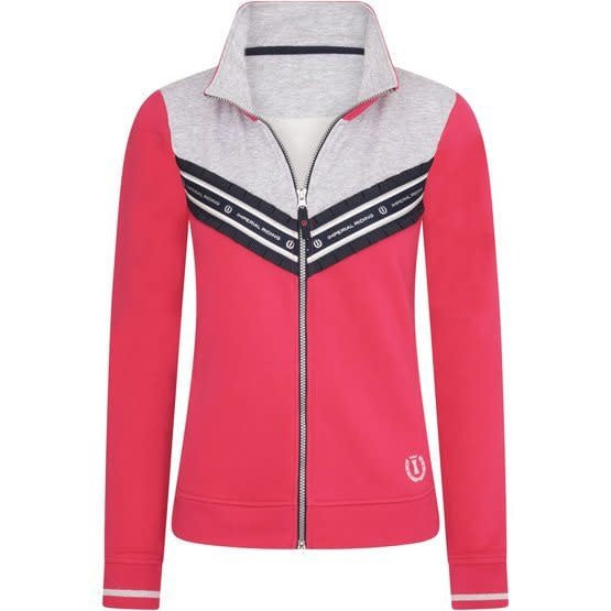 Imperial Riding Sweat Cardigan IRH Lovely, Bright Rose