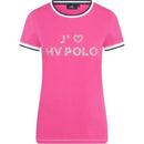 HV Polo T-Shirt Jadore, Neon Fuchsia