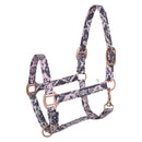 Imperial Riding Halter IRH Shiny Snake AOP, Powder Pink Pony