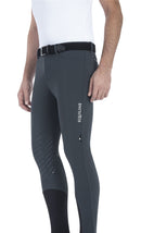 Equiline Men's Riding Breeches Colec Kniegrip, Night Grey