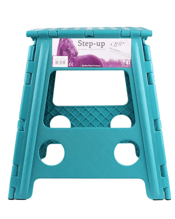 QHP Step Up 39 cm Hoog, Turquoise