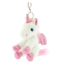 EquiTheme Unicorn Keychain, White