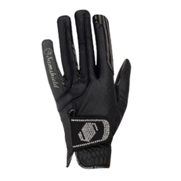 Samshield V-Skin Swarovski handschoen, Zwart