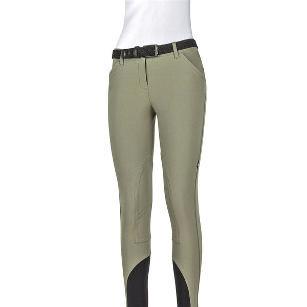 Equiline Dames rijbroek Boston, Soft Green