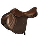 Fairfax Classic Springsattel, braun/hellbrauner Rahmen