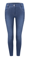 Cavallo Rijbroek Cherry Grip, Blue Washed