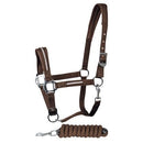 Harry's Horse Halter Set Sardinia, Black Coffee